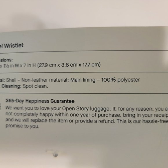 Travel Wristlet OPEN STORY - Picture 3 of 3